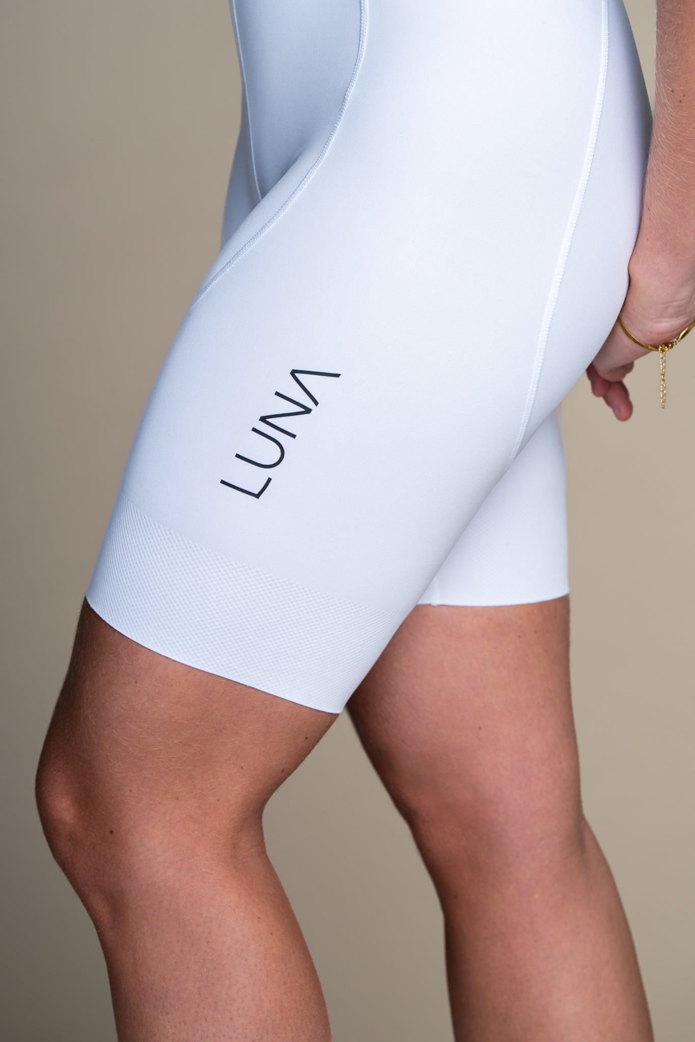 LUNA AERO L1 Trisuit - WHITE OCEAN BLUE