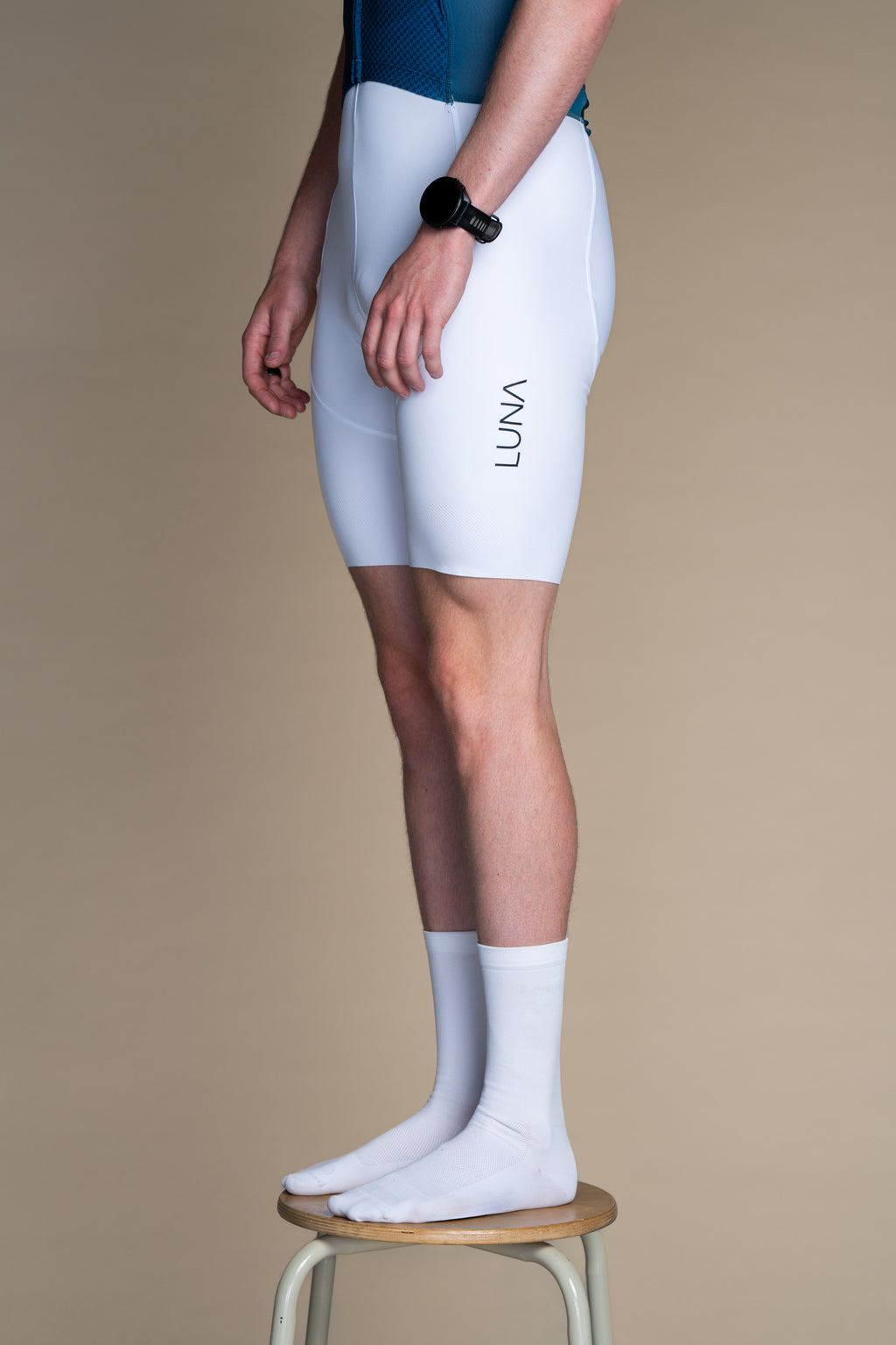 LUNA AERO L1 Trisuit - WHITE OCEAN BLUE