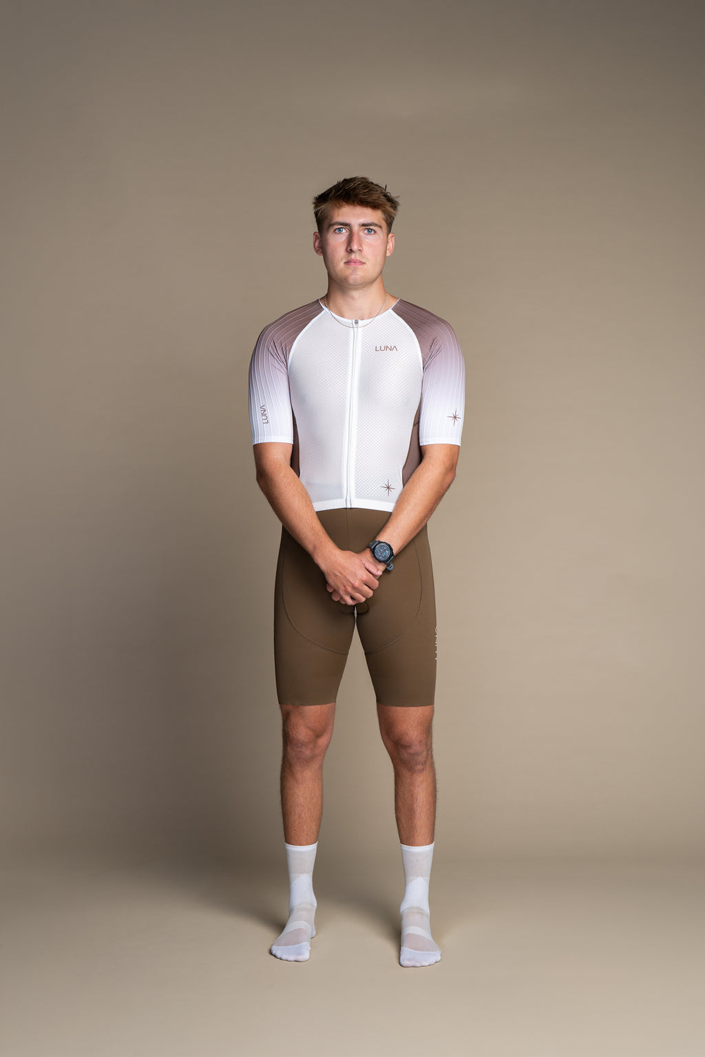 LUNA AERO X1  TRISUIT - CORTADO-BROWN